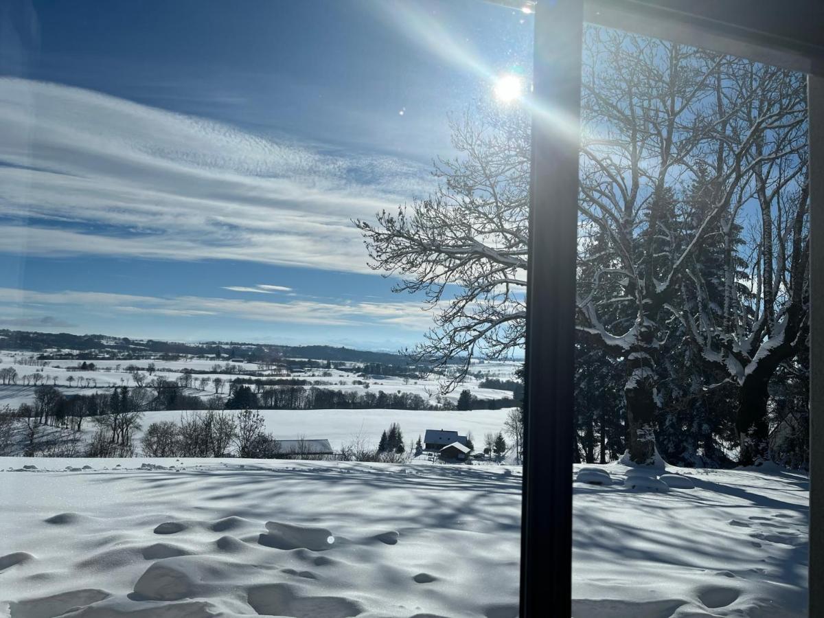 Le Pré devant nous Picherande Exterior foto